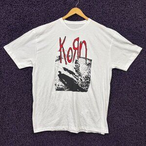 Korn Self-Titled Debut Album Cover Shadow Man T-Shirt 2XL